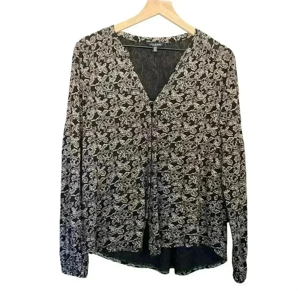 Lucky Brand Black Blouse